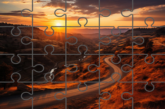 A Tranquil Trail Rustic Photorealistic Free Digital Artwork Jigsaw Puzzle