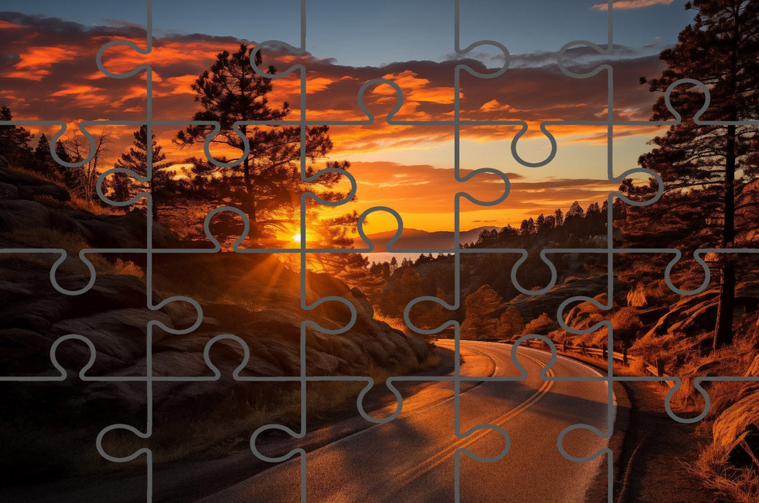 Autumnal Ember Digital Painting Free Online Puzzle