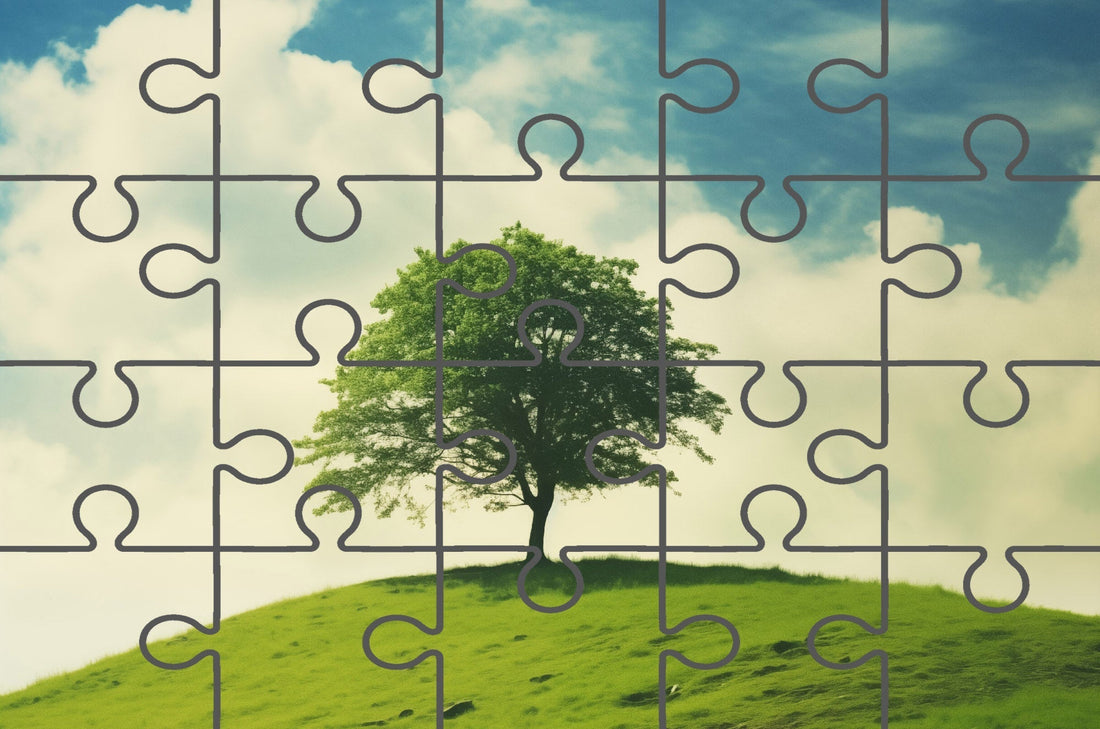 Nature's Majesty Minimal Botanical Retro Subdued Photorealistic Digital Artwork Free Online Jigsaw Puzzle