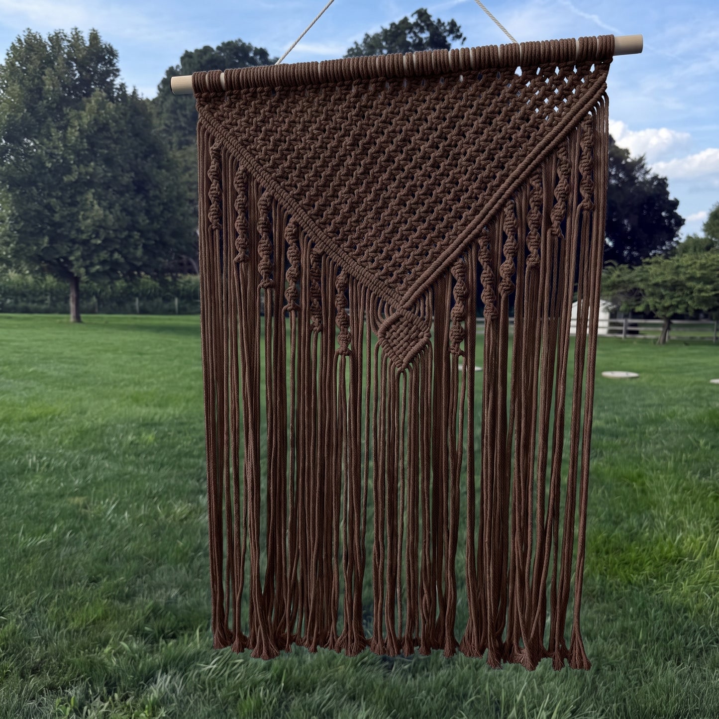 Macrame Wall Hanging Boho Style Home Decor Tapestry - Customizable - Made to Order