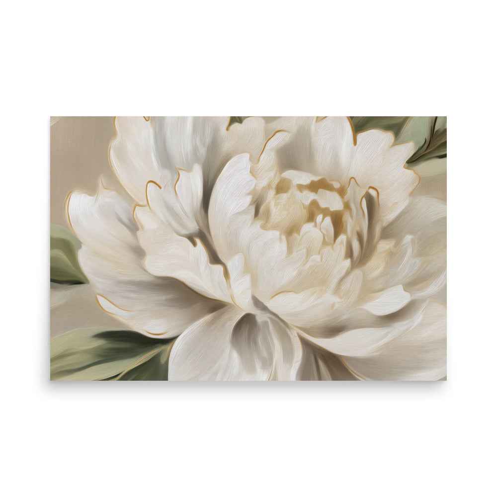 A Whisper of Spring Digital Artwork Peonies Painting Floral Loose Art Print