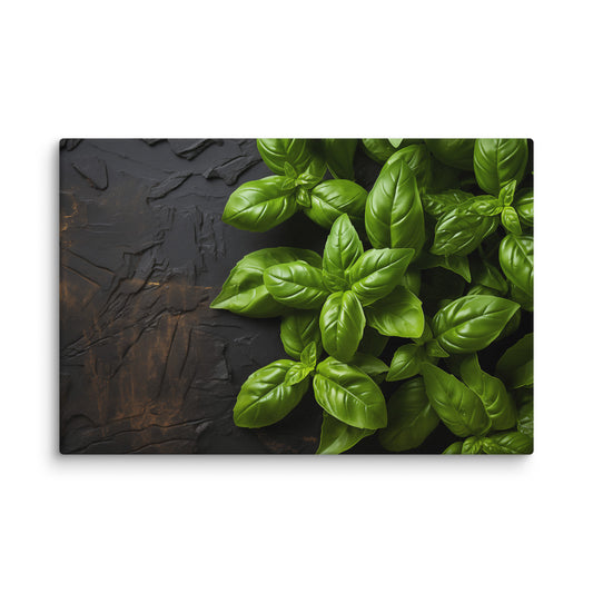 Aromatic Allure Photorealistic Canvas Wall Art Print