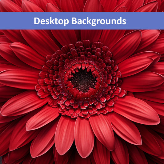 Bloomin' Beautiful Floral Photorealistic Digital Artwork Wallpaper for Computer