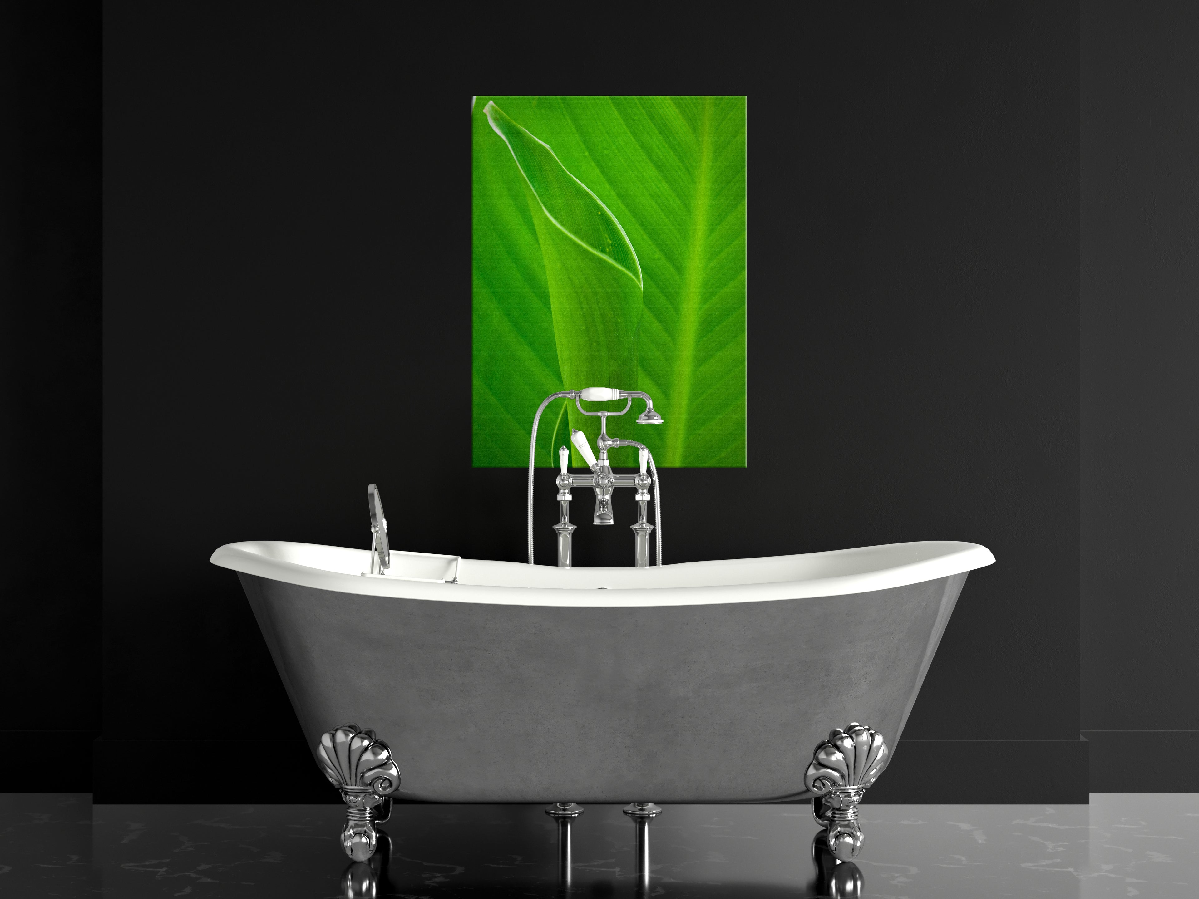 Botanical Wall Hanging Leaves Canna Lily Nature Photography Prints