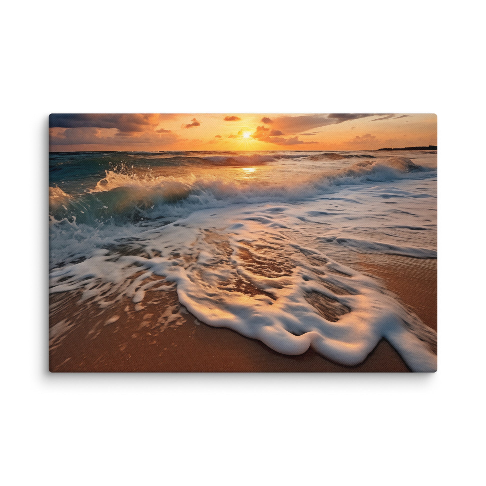 California Dreamin Coastal Wall Art Photorealistic Extra Large canvas Print