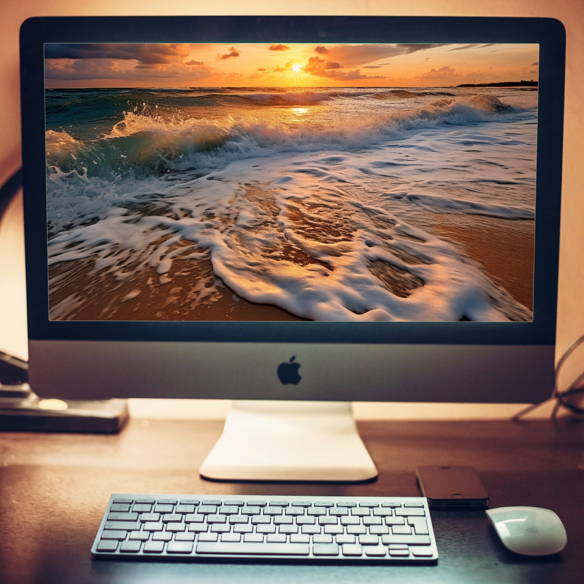 California Dreamin Photorealistic Digital Artwork Wallpaper for Computer 2