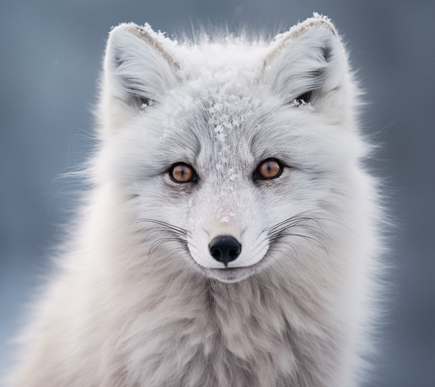 Wall Art Fox: Eyes of the North Photorealism - Digital Artwork Loose Art Print