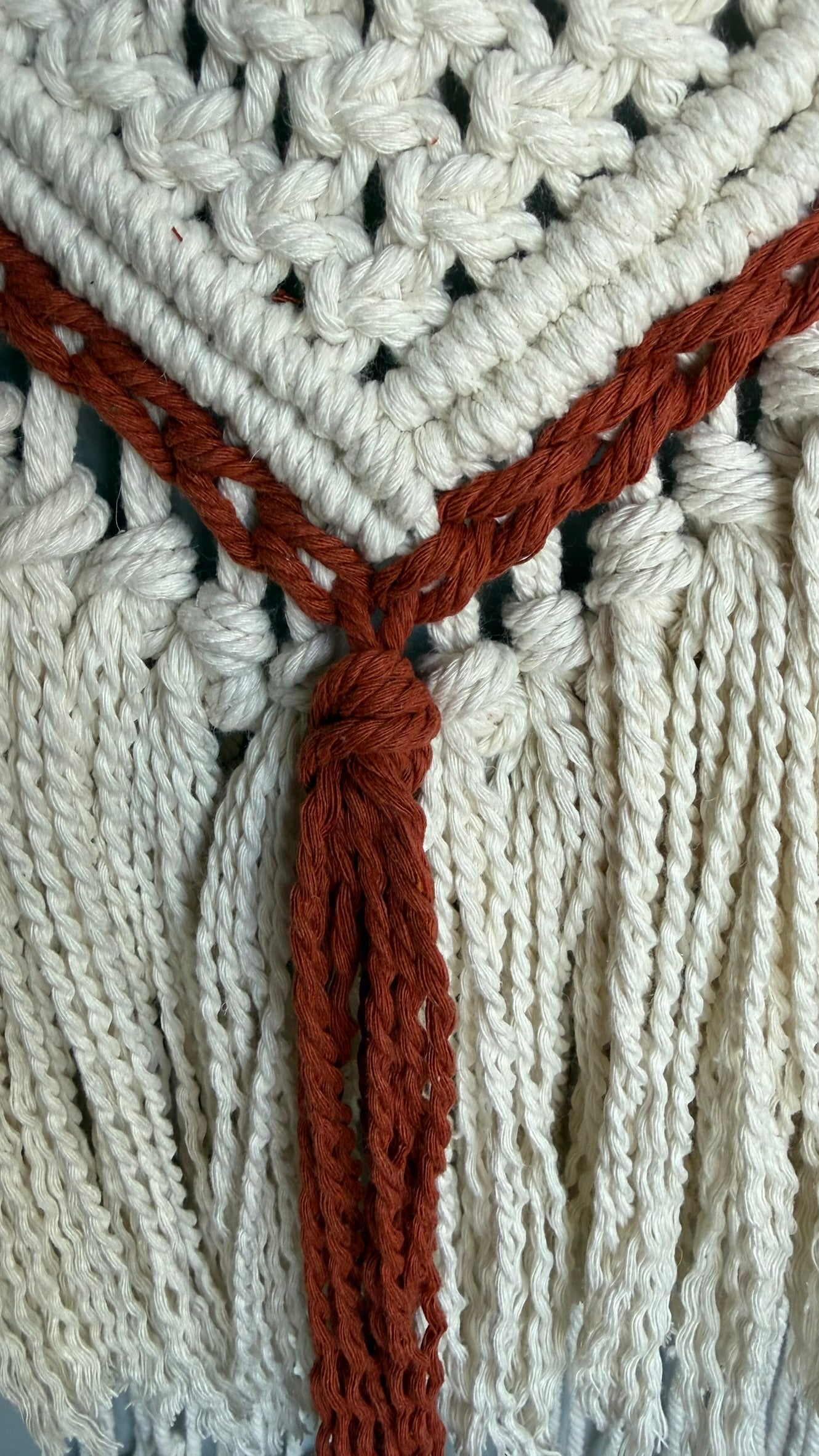 Handcrafted Boho Macrame Wall Hanging – Custom Color Options (2)