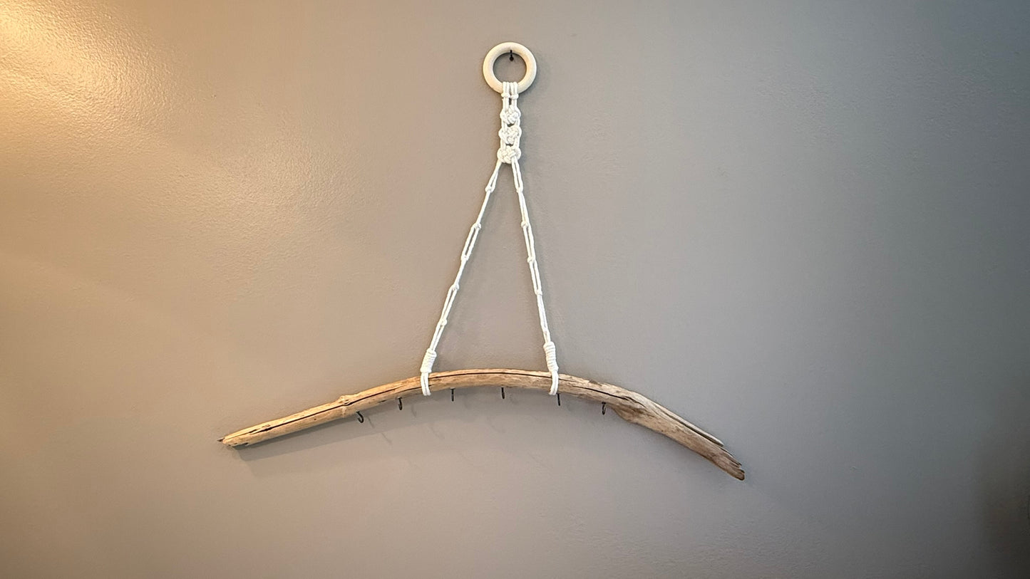 Handmade Driftwood Jewelry Herb Flower Rack D21-6 (1)