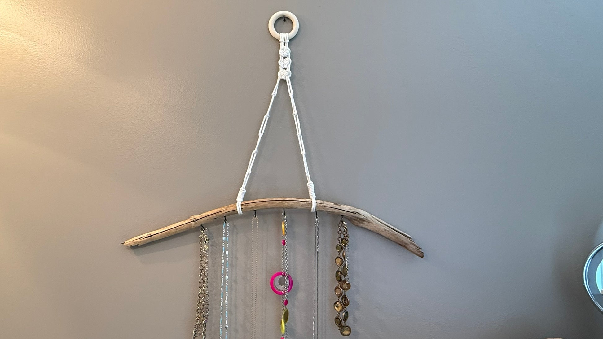 Handmade Driftwood Jewelry Herb Flower Rack D21-6 (4)