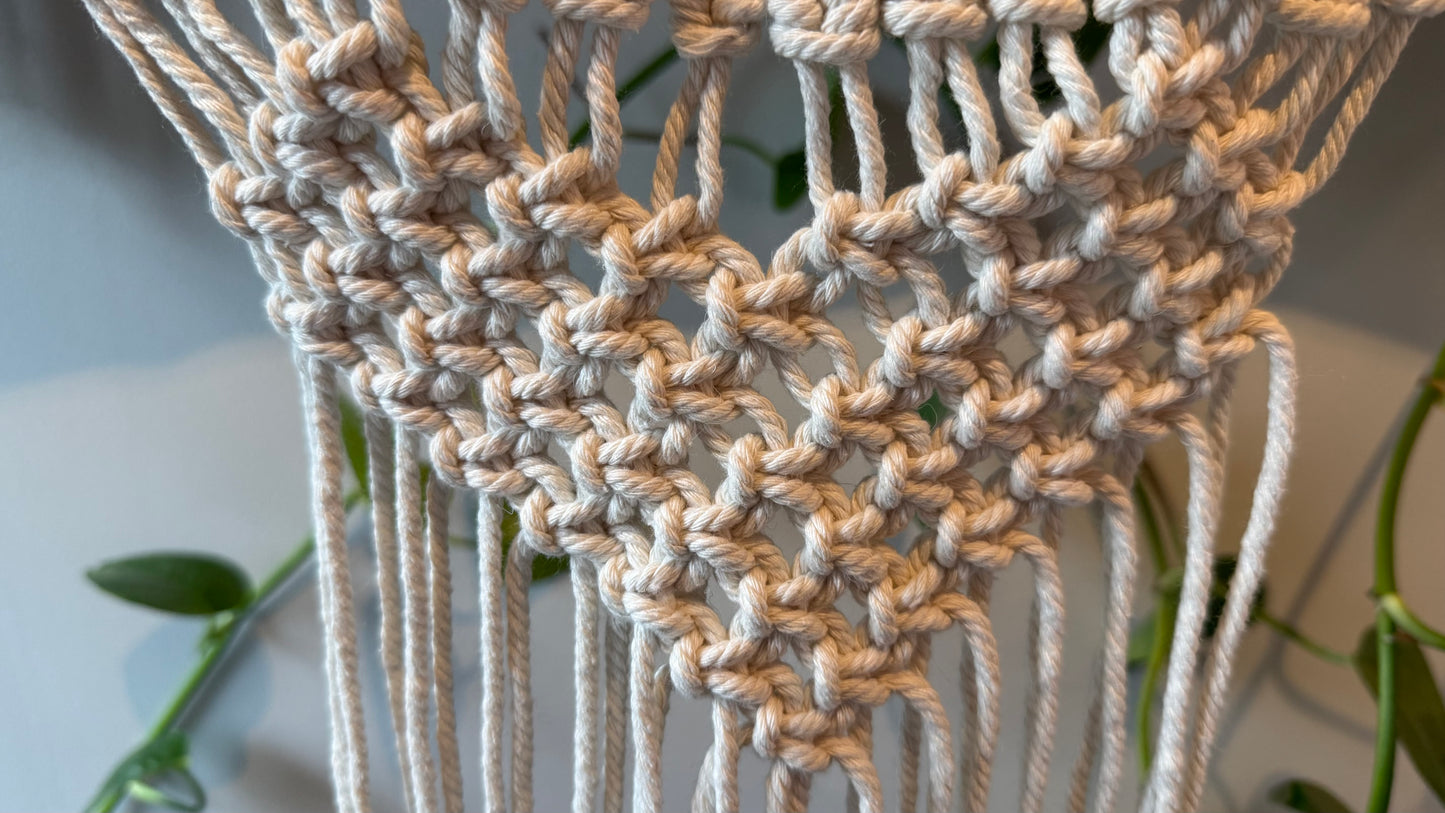 Heart Shaped Macrame Garland