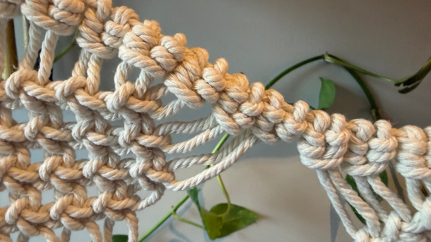 Heart Shaped Macrame Garland 3