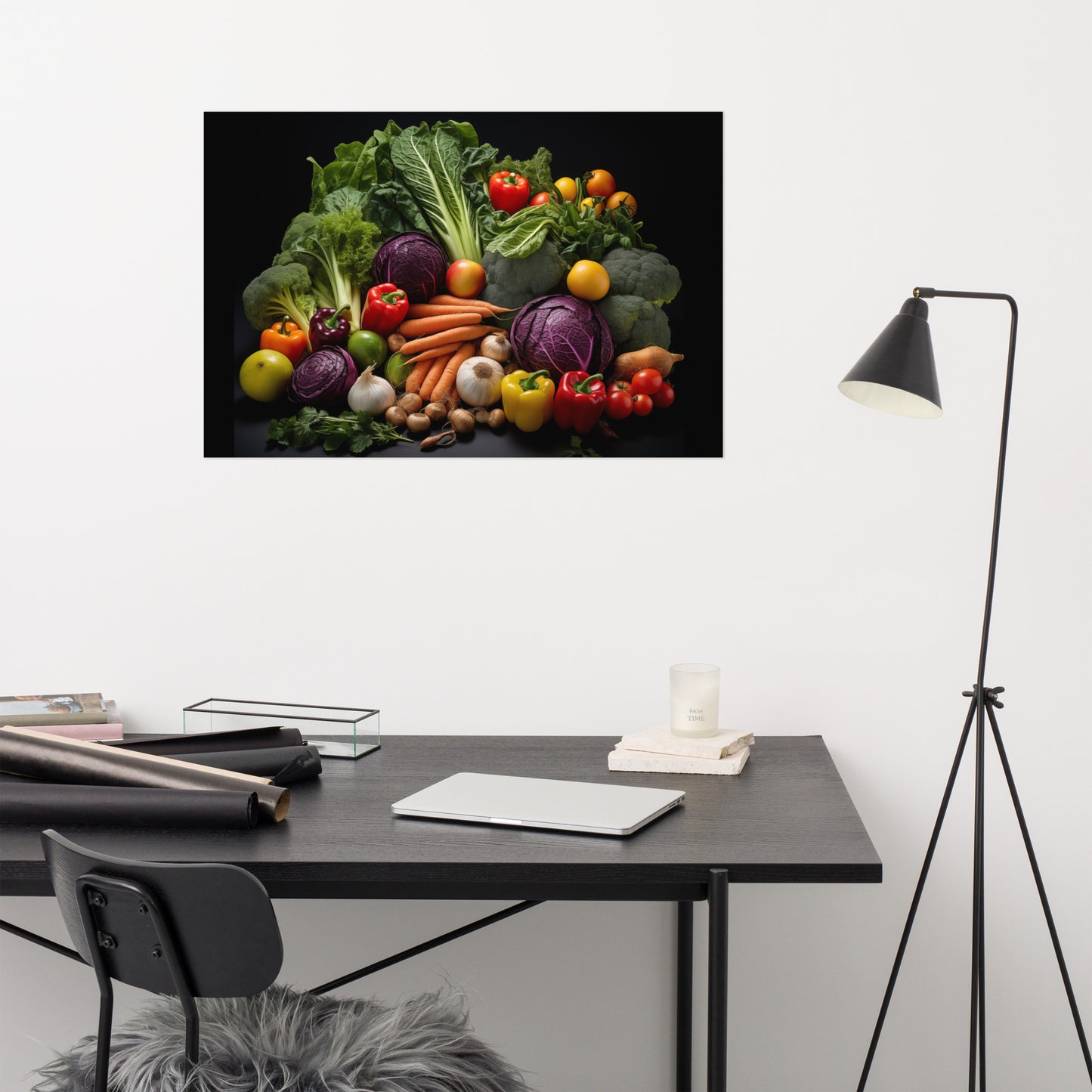 Kitchen prints: A Bounty of Colors Vegetable