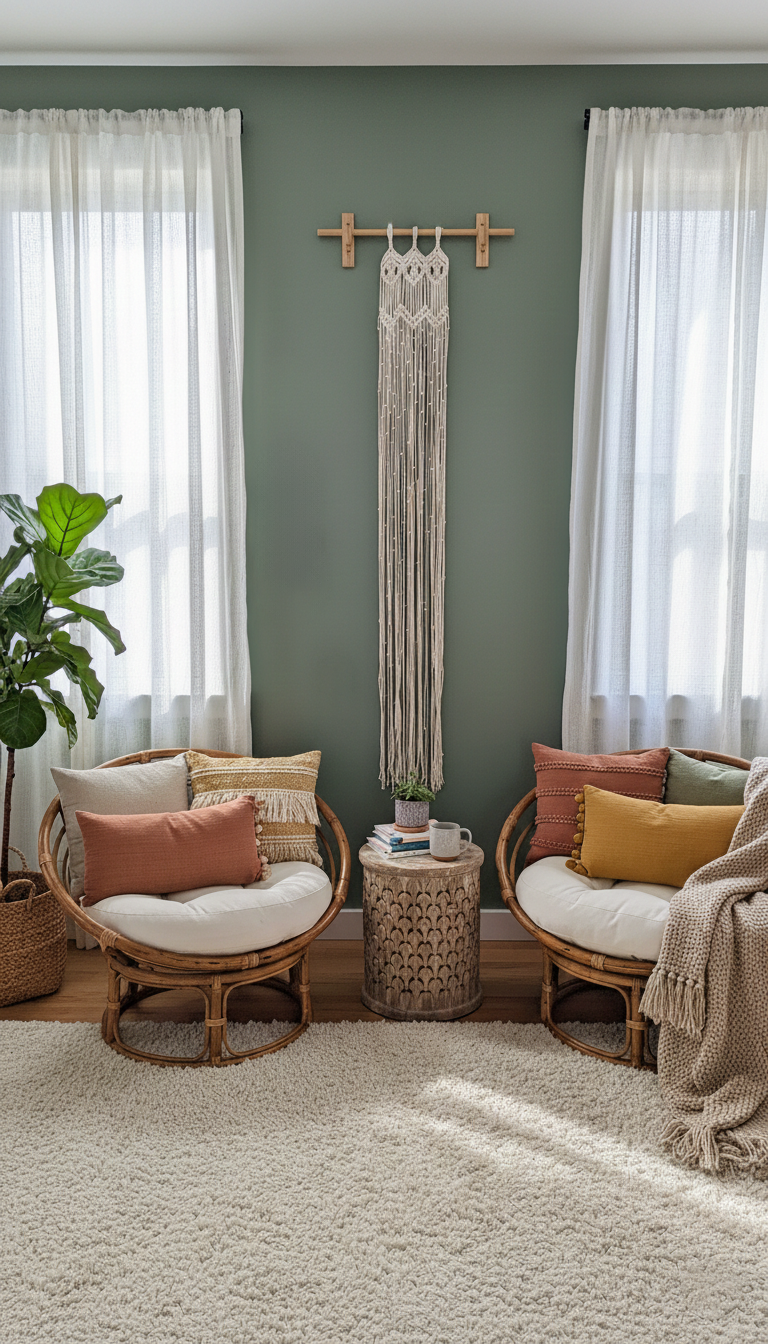 Custom Long Macrame Wall Hanging | Boho Wedding Backdrop Various Widths