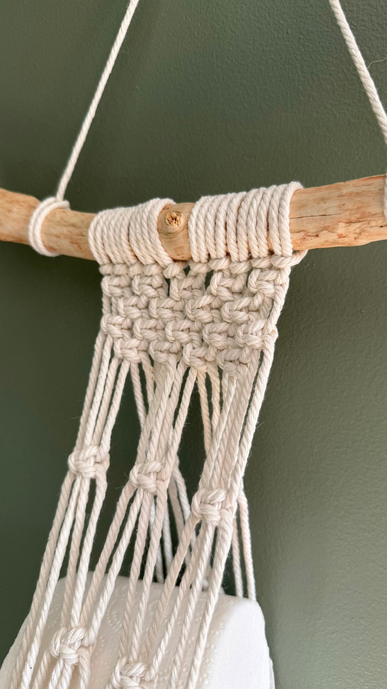 Macrame Toilet Paper Holder #1 Image 2