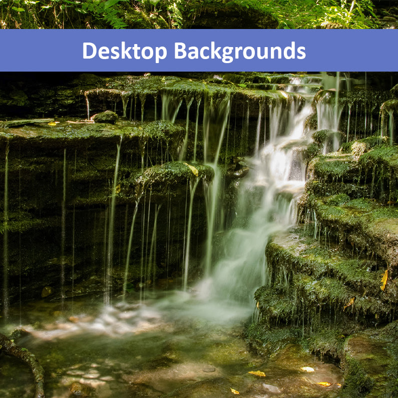 Pixley Falls Rustic Landscape Photograph Wallpaper for Computer