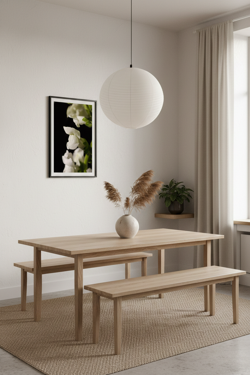 Single Snap Dragon Bloom Against Black Background Nature Photograph Loose in Japandi Style Dining Room