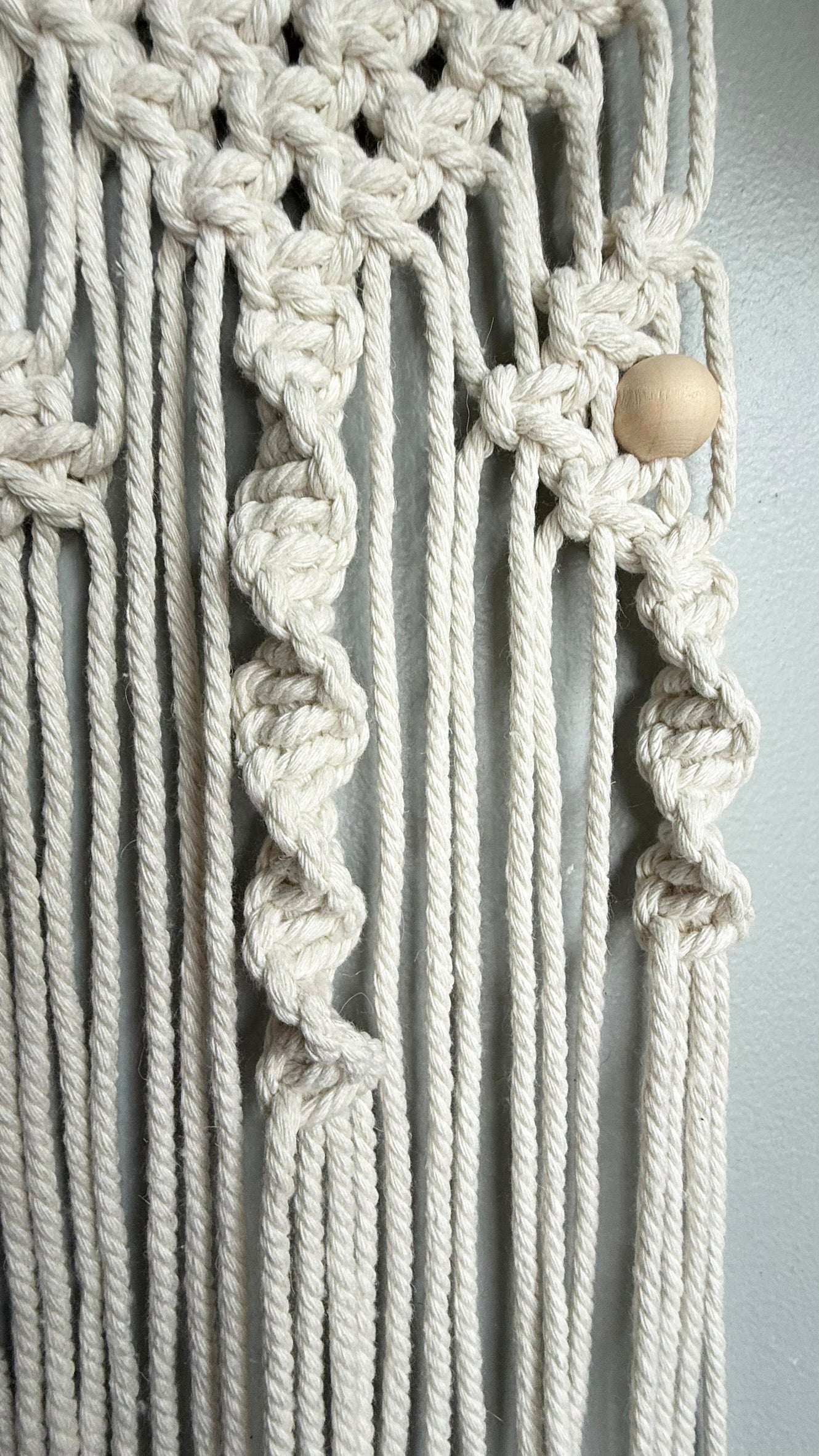 Small Decorative Macrame #22 (1) Close up