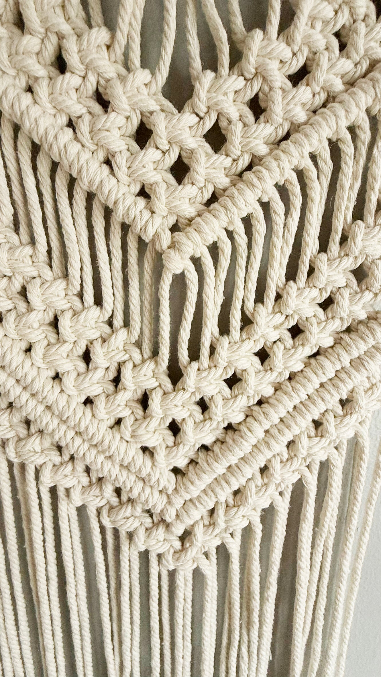 Small Decorative Macrame #43 (3) Close-up