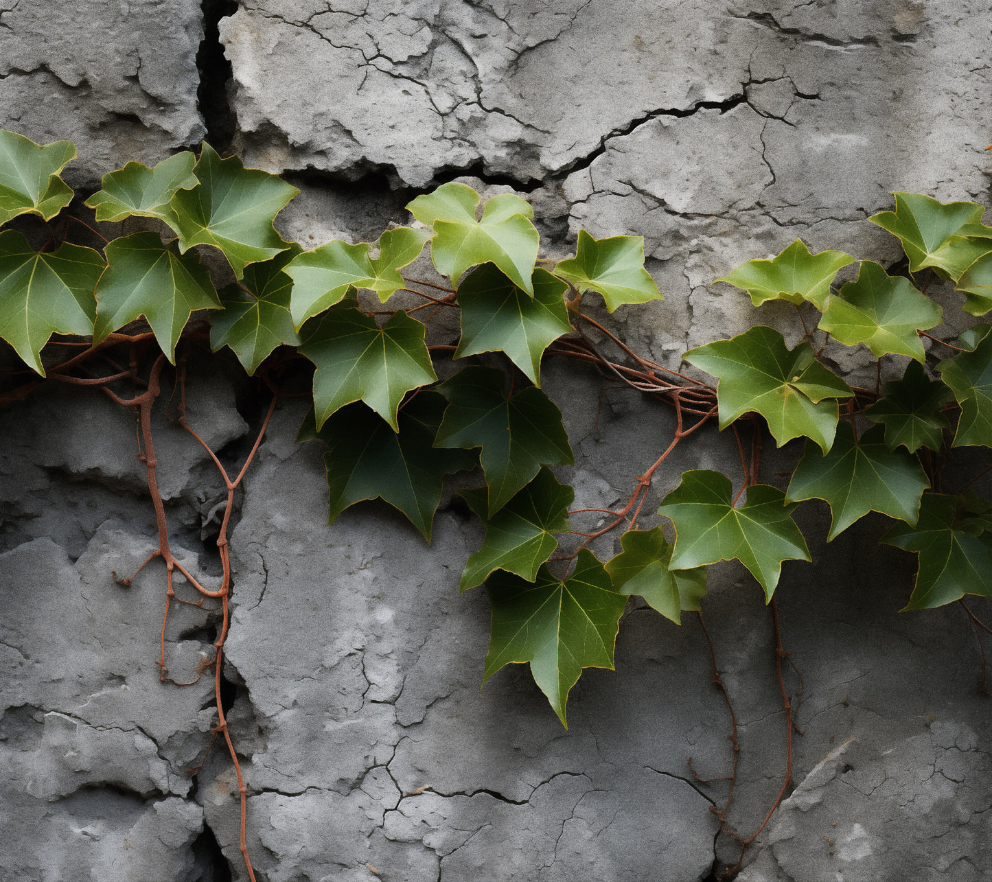 The Creeping Green Photo Realism - Digital Artwork Loose Art Print