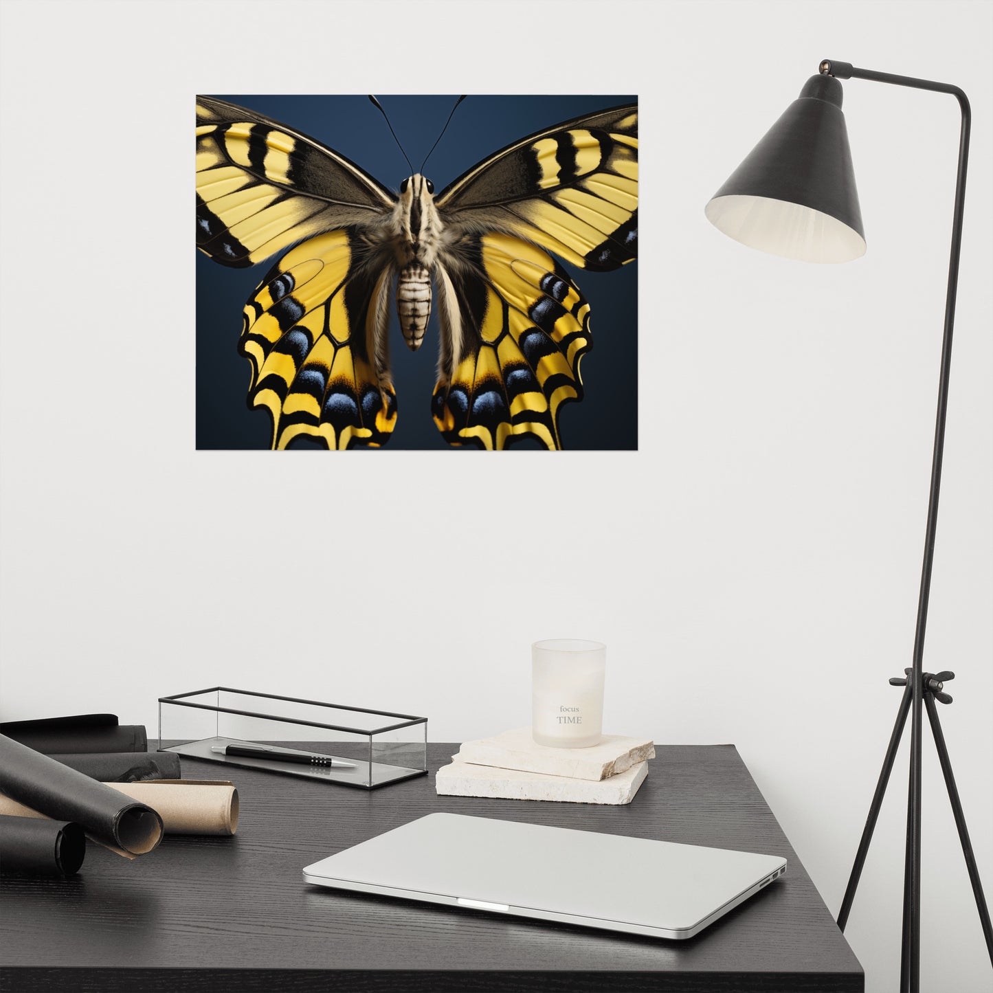 butterfly art print: A Brushstroke of Nature