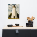 Turkey Point Lighthouse Standing Tall Coastal Landscape Canvas Wall Art Prints