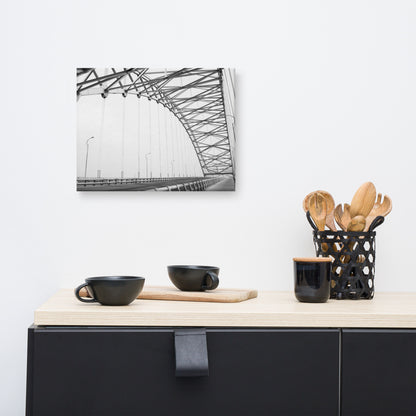 Ethereal Crossing Architectural Photograph Canvas Wall Art Print