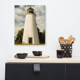Turkey Point Lighthouse Standing Tall Coastal Landscape Canvas Wall Art Prints
