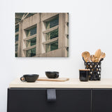 Window Pattern Jepson Center Savannah GA Canvas Wall Art Prints