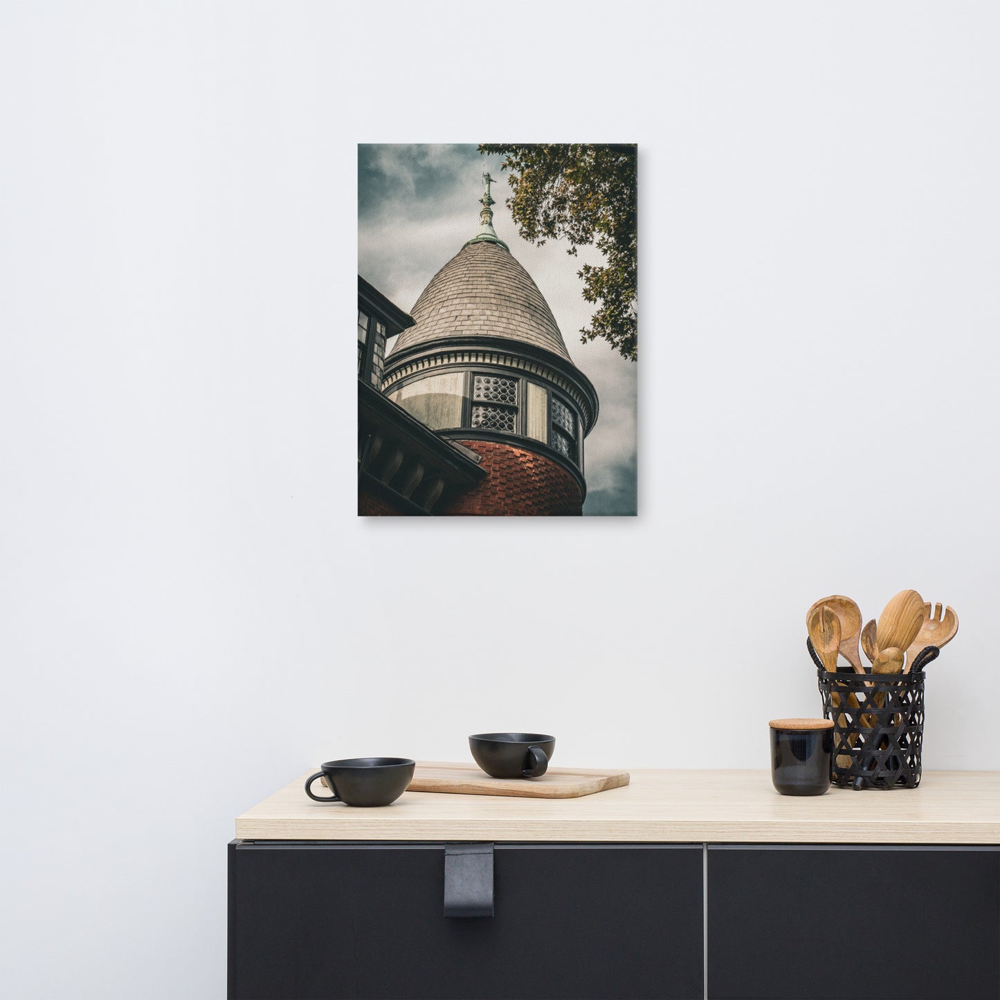 Cupola of Turret of George Baldwin House Canvas Wall Art Prints
