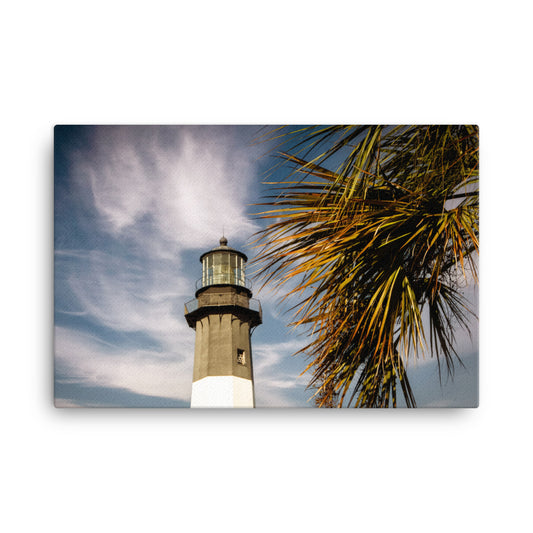 Tybee Island Lighthouse 2 Canvas Wall Art Prints