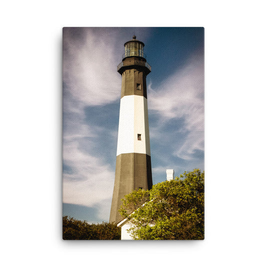 Tybee Island Lighthouse 3 Canvas Wall Art Prints