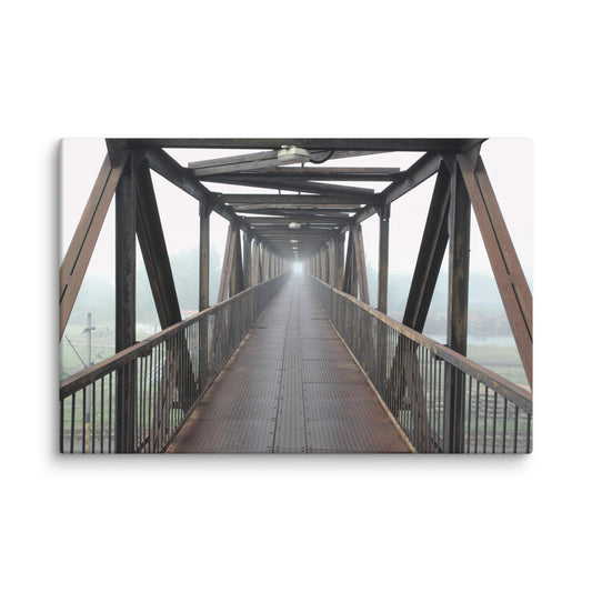 Vanishing Point Architectural Photograph Canvas Wall Art Print