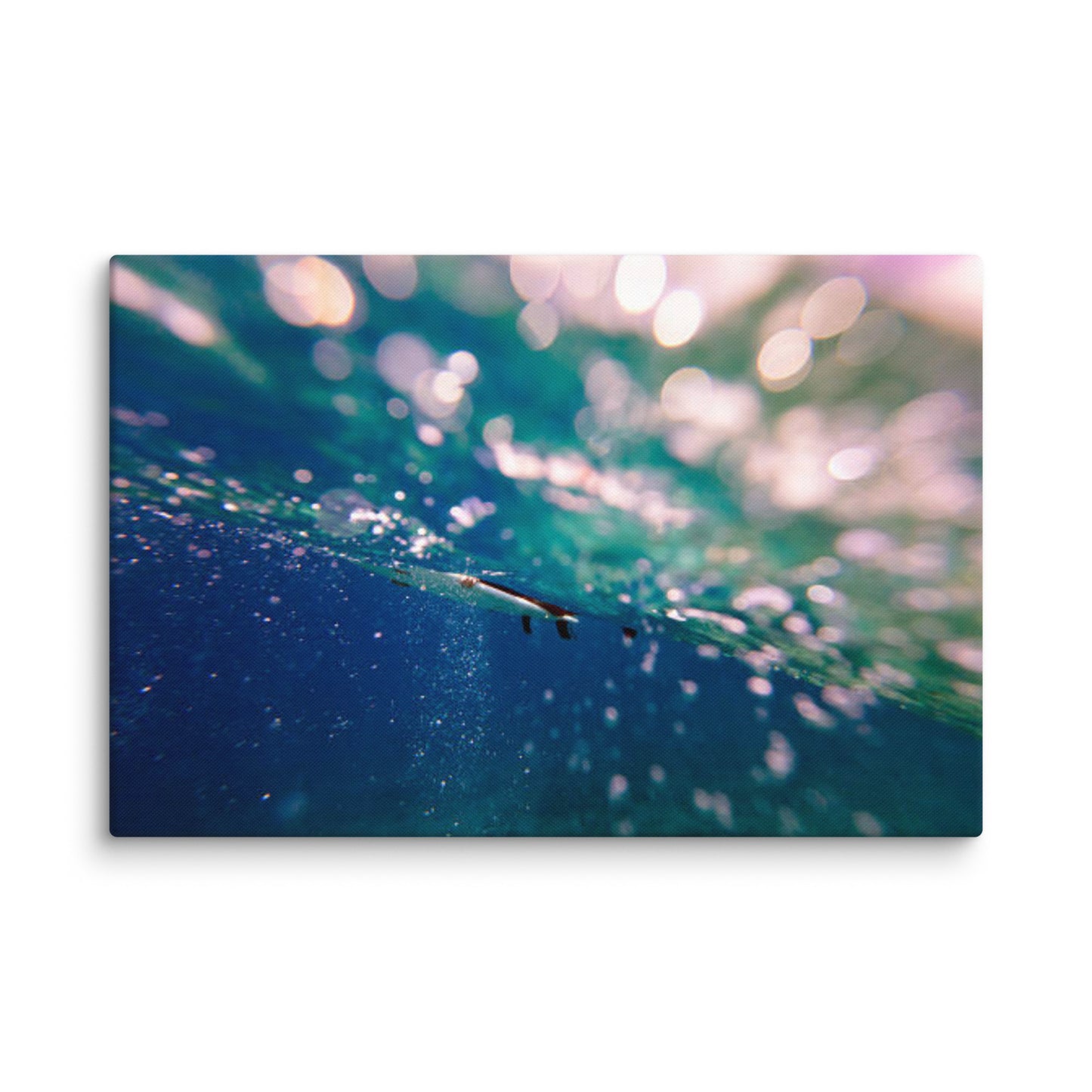 Bubble Trouble Coastal Abstract Lifestyle Photograph Canvas Wall Art Print