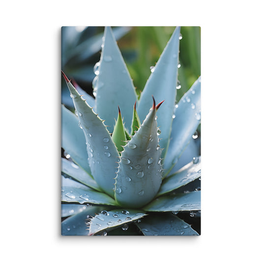 Canvas Wall Art: A Reminder of Beauty Botanical Rustic Photorealistic Digital Artwork