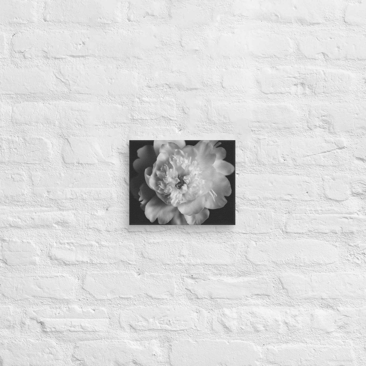 Lingering Fragrance Floral Photorealistic Digital Artwork Peonies Print Canvas Wall Art