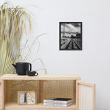 Follow the Lines Rural Landscape Framed Photo Paper Wall Art Prints