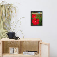 The Riverfront 2 Floral Nature Photo Framed Wall Art Print