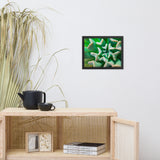 Succulent Botanical Nature Photo Framed Wall Art Print