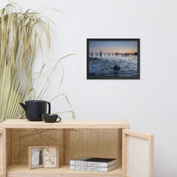 Low Tide At Battery Coastal Landscape Framed Photo Paper Wall Art Prints