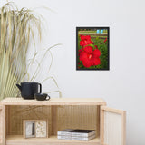 The Riverfront 2 Floral Nature Photo Framed Wall Art Print