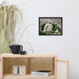 Seaweed and Shells Coastal Nature Photo Framed Wall Art Print