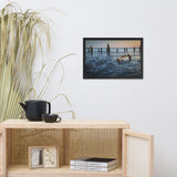 Driftwood And Sandbars Landscape Framed Photo Paper Wall Art Prints