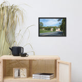 Greenbank Mill Summer Rural Landscape Framed Photo Paper Wall Art Prints
