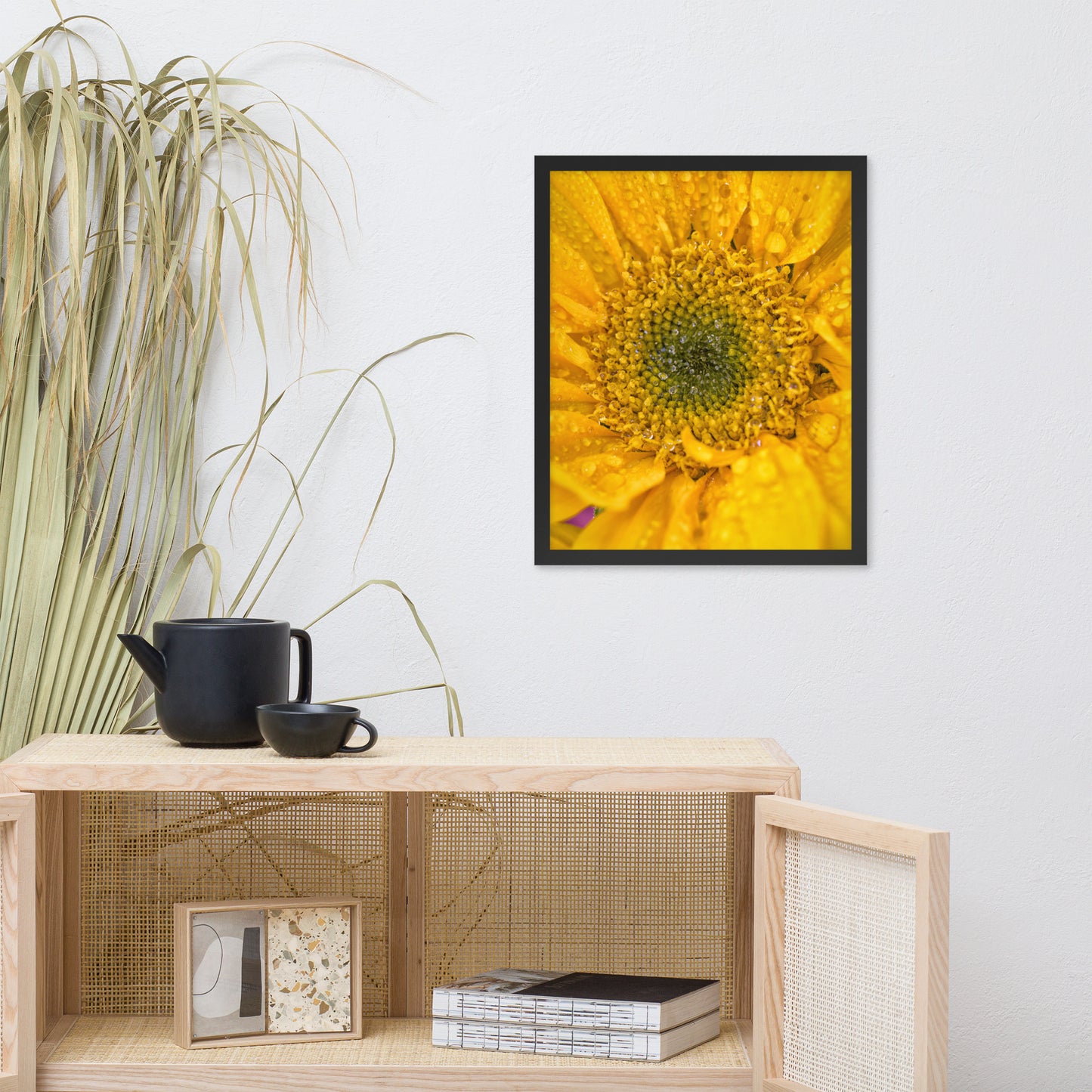 Joyful Color Floral Nature Photo Framed Wall Art Print