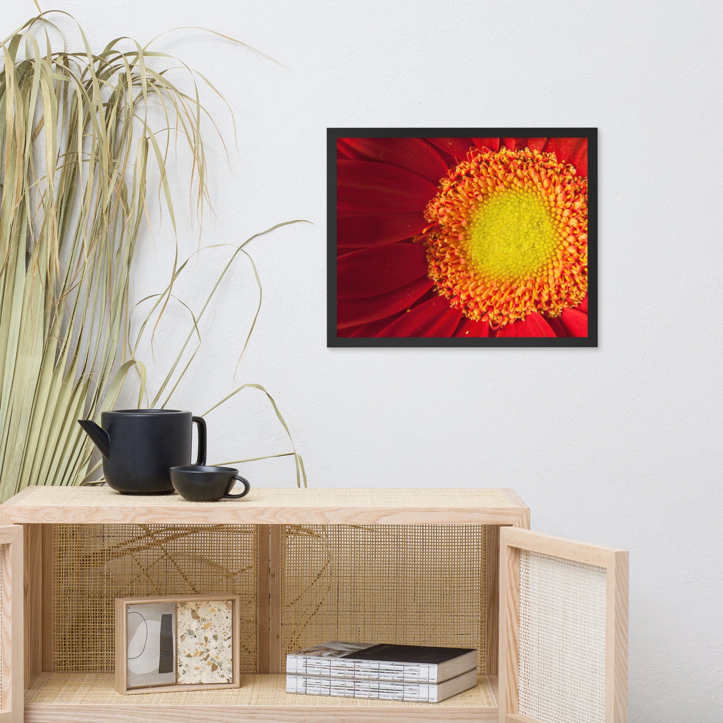 Nature's Beauty Floral Nature Photo Framed Wall Art Print