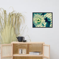 Melancholy Flower Floral Nature Photo Framed Wall Art Print