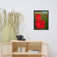The Riverfront 2 Floral Nature Photo Framed Wall Art Print