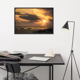 Anna Maria Island Cloudy Sunset 1 Coastal Landscape Photo Print - Beach Wall Art Pictures