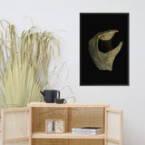 States of Erosion Image 5 Whelk Shell Coastal Nature Photo Framed Wall Art Print